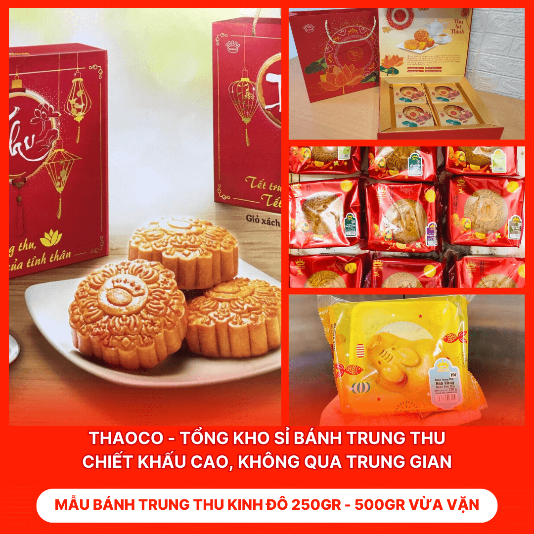 Bánh Trung Thu Kinh Đô 250gr-500gr Vừa Vặn