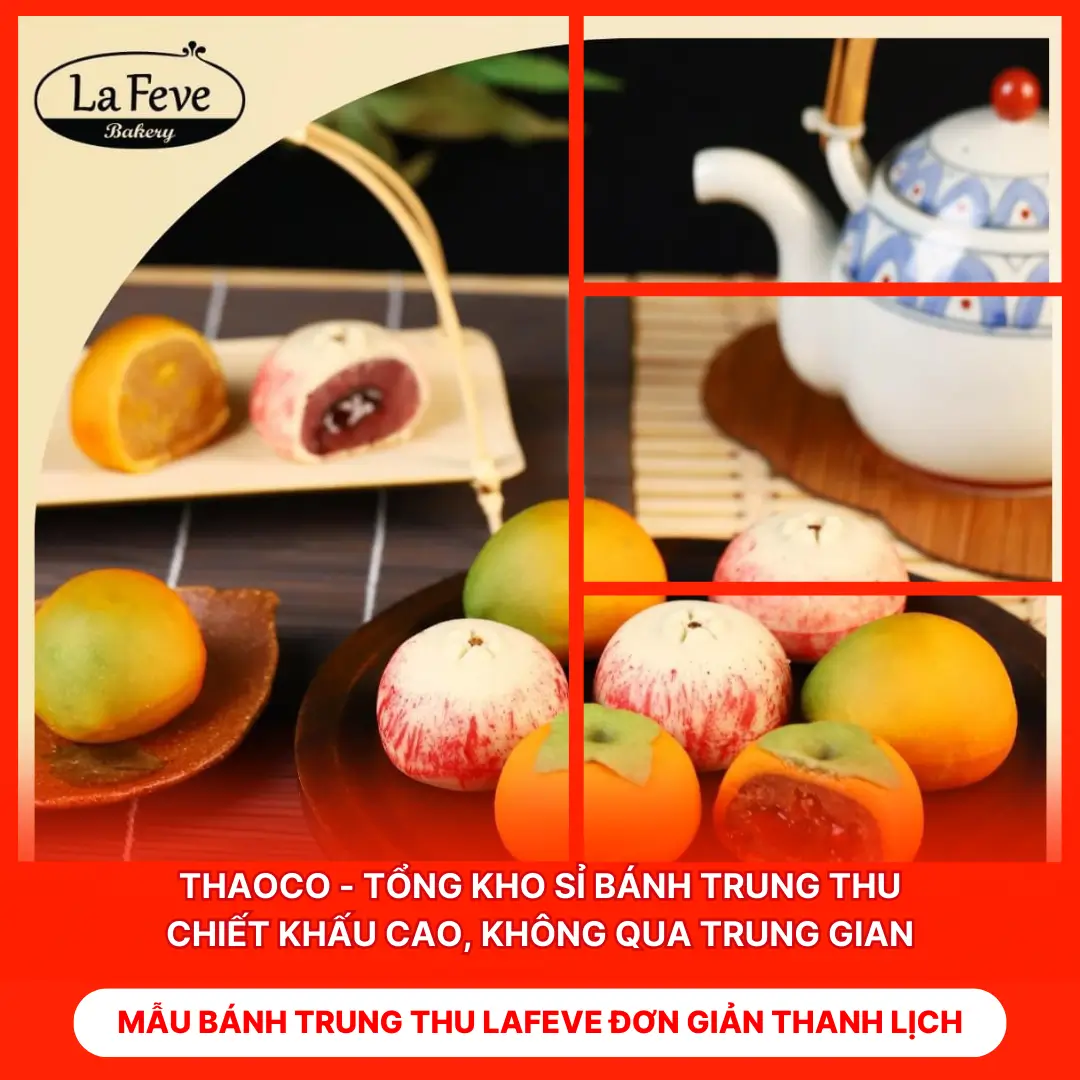 Bánh Trung Thu Lafeve Đơn Giản Thanh Lịch