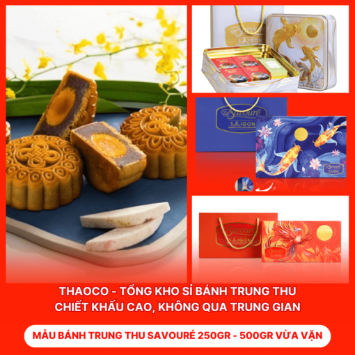 Bánh Trung Thu Savouré 250gr - 500gr Vừa Vặn