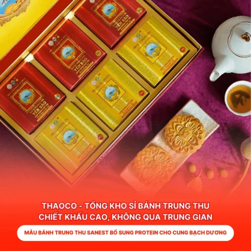 Bánh Trung Thu Sanest Bổ Sung Protein Cho Cung Bạch Dương