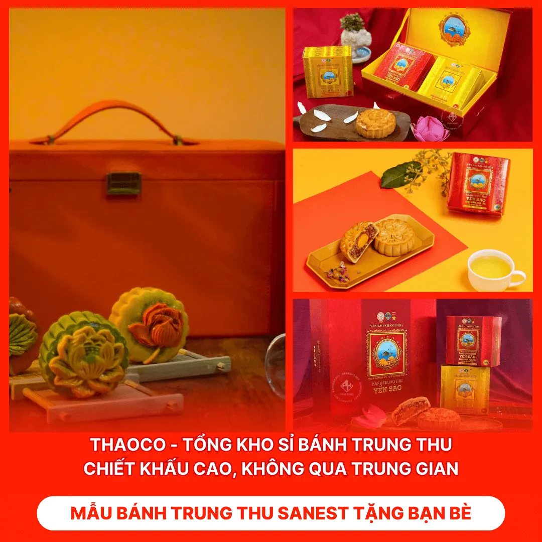 Bánh Trung Thu Sanest Tặng Bạn Bè
